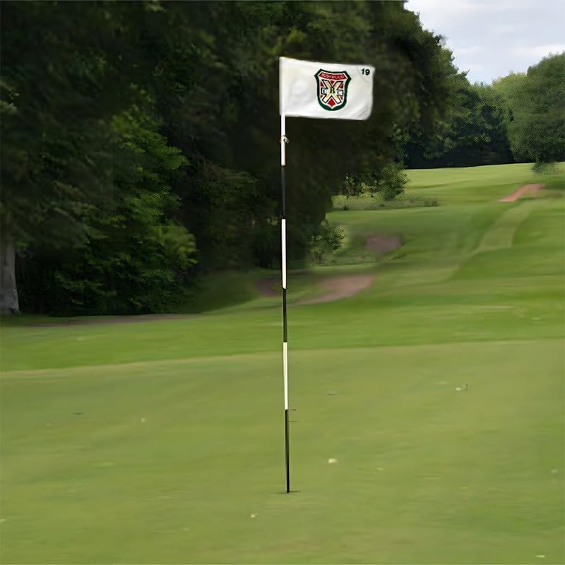 2BUT Golf Pin Flag, Bushwood Country Club, Green, 20"x13", Fade Resistant, Polyester/Nylon Blend, Golf Practice/ Course, Indoor/Outdoor - Image 5